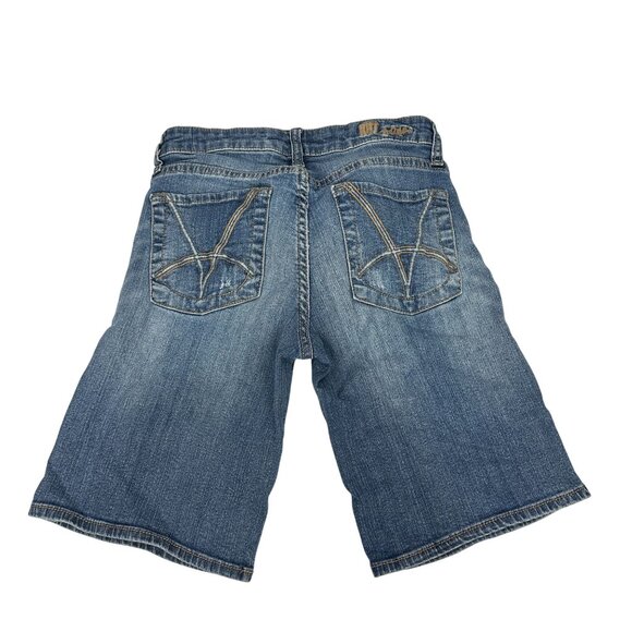 Kut From The Kloth Womens Denim Bermuda Shorts Size 2 Blue Cotton Blend Mid-Rise - Picture 5 of 7